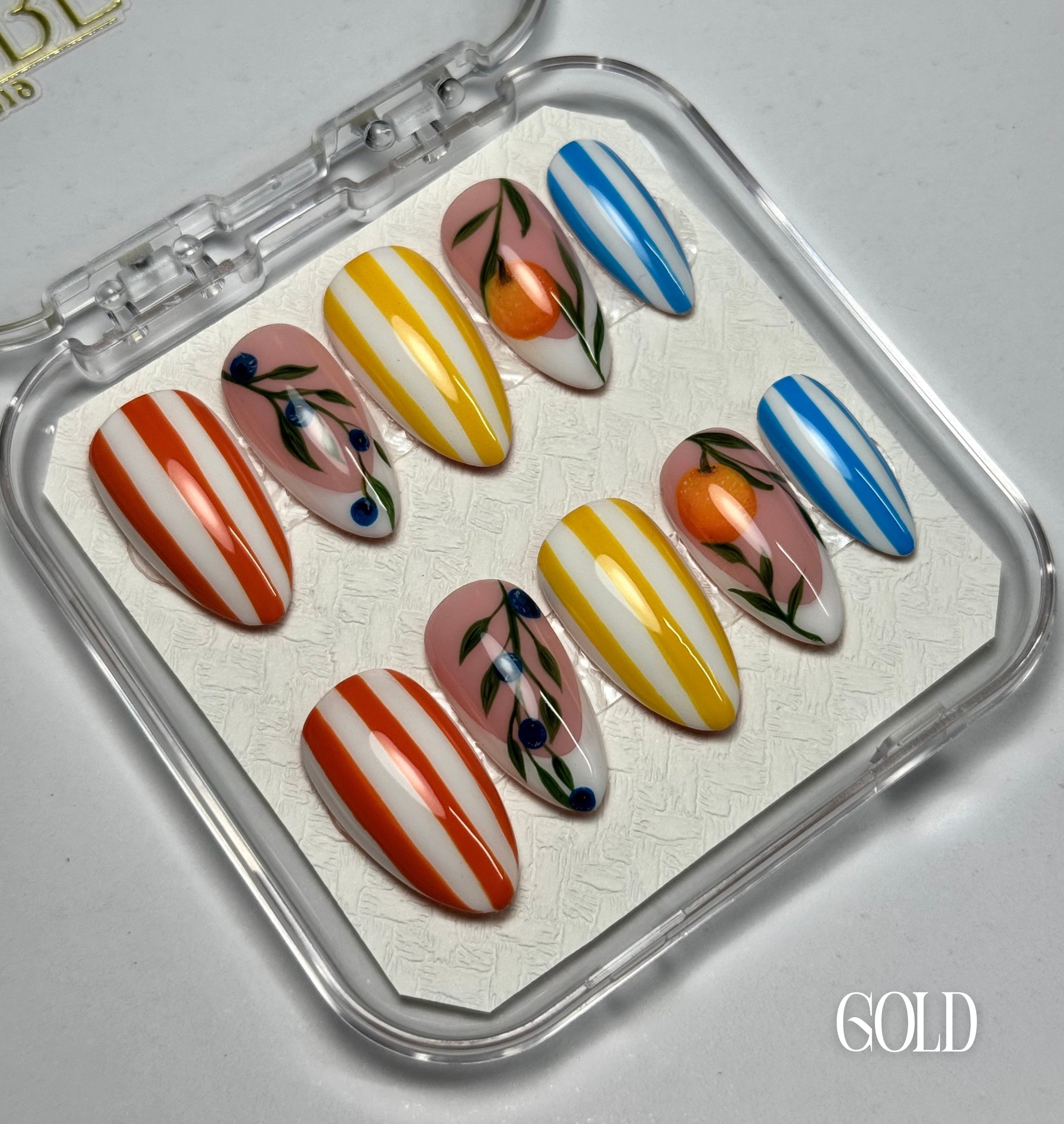 Custom Press~On Nail Set