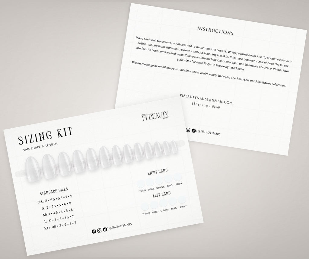 Nail Sizing Kit