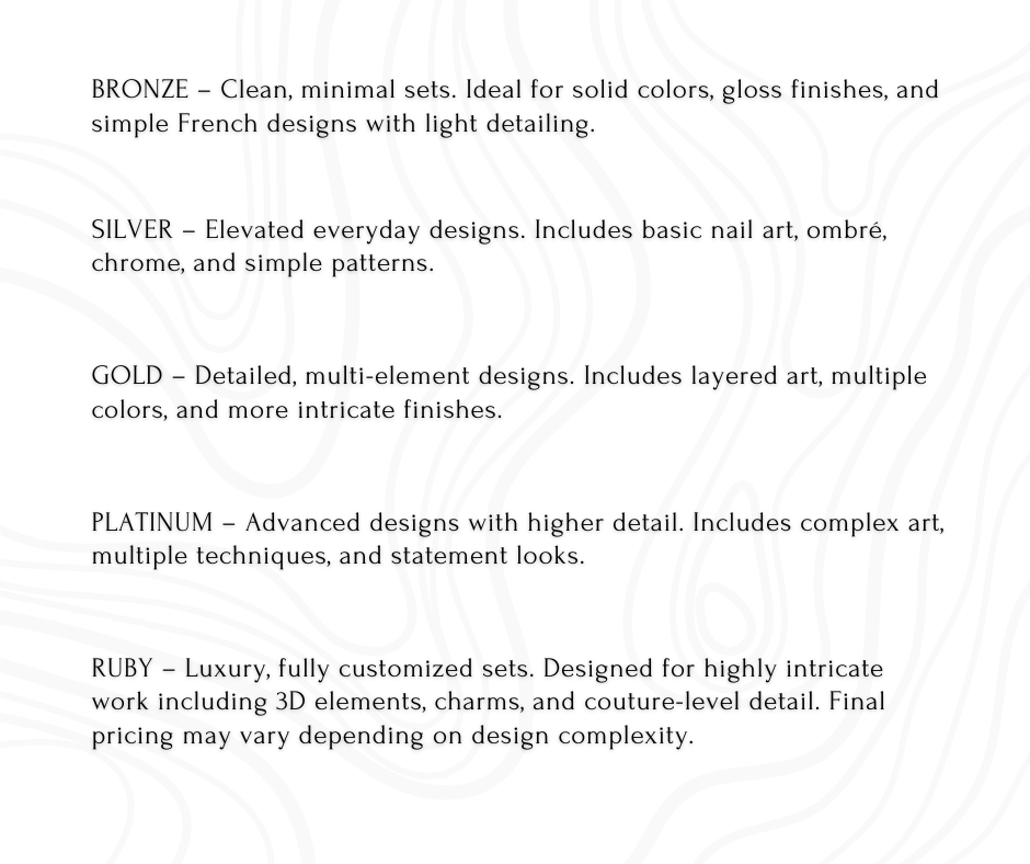 Custom Press~On Nail Set
